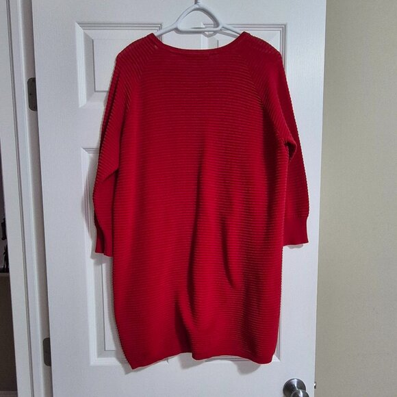 French Connection Poppy Red Dress - Picture 5 of 5